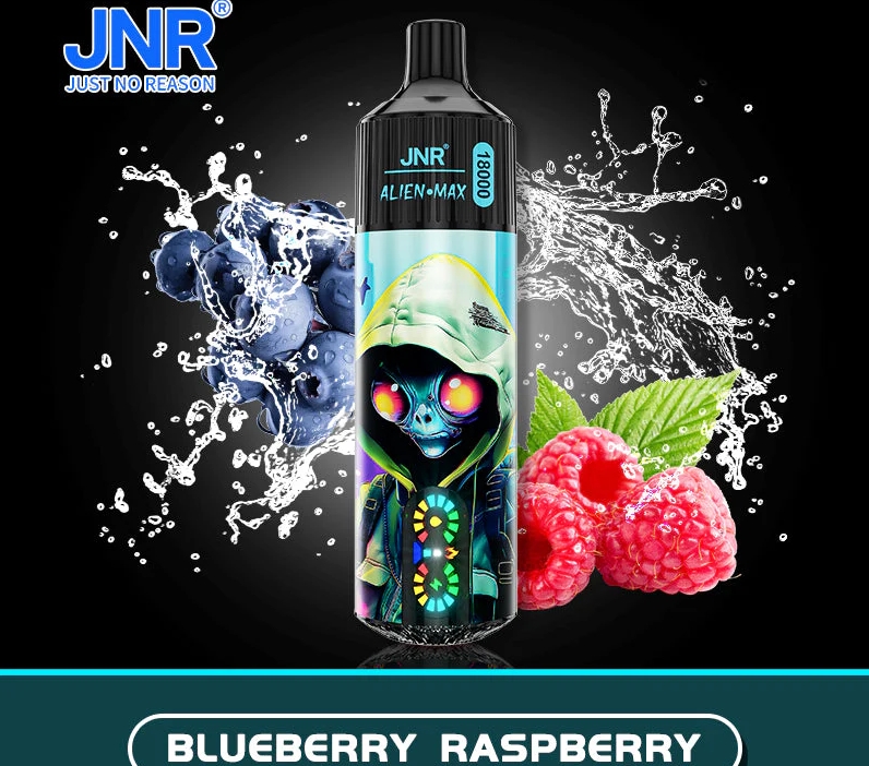 JNR Alien Max 18000 Puffs Vape - Bl&aring;b&aelig;r Bringeb&aelig;r: Den Ultimate Vape-Opplevelsen i Norge 2025